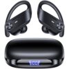 Hybrid Active Noise Cancelling Wireless Ear Buds 80 Hrs Playtime Hi-Res Stereo Quality Bluetooth Earbuds with Transparency Mode Headphones Bluetooth Earhooks ANC Earphones for Work Sports Travel