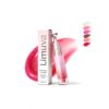 Hydrating Tinted Lip Oil Gloss with Hyaluronic Acid, Soft Shine(CHERRY RED)