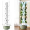 Hydroponics Growing System, Vertical Indoor Tower Garden with Automated Aeroponics, LED Grow Lights, Growing Kits for Herbs, 9 Layers for Efficient Indoor Gardening
