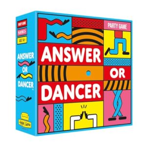 Hygge Games - Answer or Dancer Trivia Dance-Off Family Fun Party Game for Ages 14+