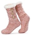 Hygknixx Fuzzy Slipper Socks for Women Non Slip Grippers Cozy Gifts
