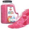 Hygloss Colored Sand – Romance Red, Pink & White Color Love Themed Craft Sand for Art, Valentine’s Day, Wedding, DIY Decor, Kids Party Crafts – 100% Natural & Environmentally Friendly (15 lb Bottle)