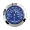 Hygrometer Small Thermometer Hygrometer Monitor Car Thermometer Clock, Small Classic Temp Gauge Digital Car Cool Decoration