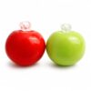 HZMLBA 2 PCS Wax Ball Squishy, Wax Squishy Ball Cracking, Wax Cracking Ball Squishy, in Red and Green