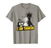 I Am Thinking Funny Chess Pawn Strategy Game T-Shirt