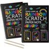 I&Art Scratch Art Books for Kids Scratch Art Paper Rainbow Scratch Art for Best Gifts