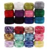 ibasenice 24pcs Color Cross Stitch Embroidery Thread Set Cotton Floss for DIY Sewing Crafts Manual for DIY Cross-Stitch and Handcrafted Gifts