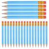 ibasenice 72pcs Sharpened Golf Mini Pencils with Builtin Eraser Portable 10cm Wood Pencils Bulk for Golf Event and Game and Professionals