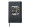 I Believe In Jimothy Seattle Raccoon Seattle Meme Humor Hardcover Journal, Black