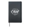 I Can Do All Things Through Christ Philipians 4:13 Hardcover Journal, Black