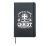 I Can Do All Things Through Christ Philippians Hardcover Journal, Black
