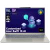 iCarp Customized Laptop Made with Acer Swift 16 AI Laptop 16" 2k OLED Touch Intel 8-core Ultra 7 355 49 Tops (>Ultra 9 288V) 32GB RAM 1TB/2TB/4TB SSD for Creator Designer Business Professional Win11
