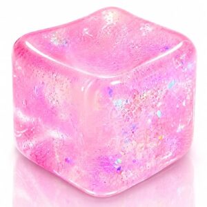 Ice Cube Squishy Stress Balls,Fidget Toys for Adults,Sensory Gift