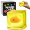Ice Cube Stress Ball, Squishy Fidget Toy for Kids Adults Anxiety Relief