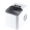 Ice Maker, Portable Countertop Ice Machine with Intelligent Size Adjustment, High-Efficiency Compressor, Produces 2mm Bullet Ice for Refreshing Drinks