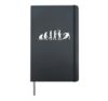 Ice Skating Evolution Hardcover Journal, Black