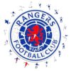 Iconic Puzzles - Glasgow Rangers FC Logo, Officially Licensed Wooden Puzzle, 100% Sustainable, Gift for Adults and Children, Size L, 500 Pcs