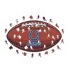 Iconic Puzzles - Indianapolis Colts, Logo, Officially Licensed NFL Wooden Puzzle, 100% Sustainable, Gift for Adults and Kids, Size L, 500 Pcs