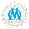 Iconic Puzzles - Olympique de Marseille, Logo, Officially Licensed Wooden Puzzle, 100% Sustainable, Gift for Adults and Children, Size M, 270 Pcs