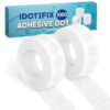 IDOTIFIX 1000 Pcs Glue Dots Double Sided - Clear Sticky Dots for Balloons, Crafts and DIY Projects - Removable Adhesive Dots Tape for Wall Decor, Scrapbooking and Party Decorations