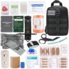 IFAK Trauma Kit with Tourniquet, 6-Inch Israeli Bandage, First Aid Kit for Car, Camping, Hiking and Travel