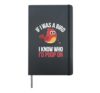 If I Was A Bird Id Know Who I'd Poop On Hardcover Journal, Black