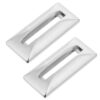 ifundom 2pcs Metal Coin Slot Lid for DIY Savings Jar Piggy Bank Money Box Slot Cover Secure and Smooth Coin Deposit for Educational Projects and Money Saving