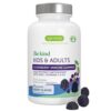 Igennus Advanced Elderberry Immune Gummies with Vitamin C, Zinc & D3, 4-in-1 Formula, 90 Gummies, 75:1 Concentration Standardized Extract, Natural Flavors, Clean Label, Vegetarian, Kids and Adults