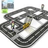 IGIVI Magnetic Tiles Road Expansion Pack, STEM Magnet Building Blocks for Toddler Kids Toys, Montessori Educational Toys for 3+ Year Old Boys & Girls, Creative Toy Gifts for Kids