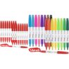 IGreis Red and Colored Fine Point Permanent Markers