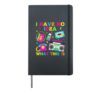 I Have No Idea What This Is Men Women Kid 70s 80s 90s Outfit Hardcover Journal, Black