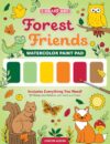 I Heart Art Forest Friends Watercolor Paint Pad: Includes Everything You Need! 20 Watercolor Patterns with Paint and Brush
