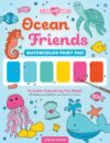 I Heart Art Ocean Friends Watercolor Paint Pad: Includes Everything You Need! 20 Watercolor Patterns with Paint and Brush