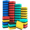 IHPUKIDI Mini Dry Erase Erasers, 48 Pack, 2 x 2 Inch