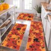 Ileading Fall Kitchen Rugs Sets of 3, Washable Kitchen Mats for Floor