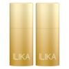 ILIKA 100% Natural Lip Balm - Organic, Plastic-free, Vegan, Cruelty-Free, Vitamin E, COSMOS Certified, PETA Certified, 2-Pack Unscented, All-Day Moisture, 0.15 oz each