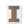 Illinois Stencil – Illinois Template – Letter I Template Stencil for Walls, Wood, Fabric, DIY Projects, Painting, Coloring, Drawing, Airbrush, Spray Paint (10 inch)