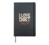 I Love Dirt Gardening Nature Lover Hardcover Journal, Black
