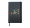 I Love Earth - Earth Day Environment Hardcover Journal, Black