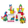 Imagimags 108-Piece Magnetic Building Tiles, Rainbow Starter Set