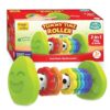 Imagimake Tummy Time Roller | Leaps & Bounds Baby Toys for 3+ Months | Early Learning Toy for Toddlers & Infants | 2-in-1 Play & Grow - Squeaky Sounds | Non-Toxic | Newborn Baby Gift for 3+ Months