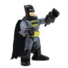 Imaginext Replacement Part for Collectible Fisher-Price Batman Superfriends Playset T5682 - Replacement Poseable Batman Figure - Gray Suit Black Cape