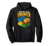 I'm An Engineer Kids Building Block Bricks Builder Men Boys Pullover Hoodie