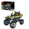 iM.Master 2-Pack Pull Back Off-Road Truck Building Set, Ages 6+ (Yellow)