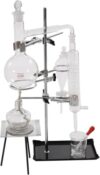IMOYBBR 500ml Essential Oil Distillation Device, Water Purifier Distiller Glassware Kit, Herbal Extract Equipment Set Glassware Set, The Temperature is Up to 500 Degrees