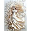 Impossible Puzzles for Adults 1000 Pieces, Woman Puzzle with Flowing Hair and Nature Elements Adult Puzzles, Challenging Puzzles for Art & Craft Lovers, 23.56 x 19.69 in