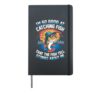 I'm So Good At Catching Fish Funny Fishing Men Women Kids Hardcover Journal, Black