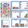 INCOK Puerto Rico Souvenirs Gifts Sticky Notes and Ballpoint Pen