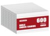 Index Cards 3x5 Inch - 600 Count, Ruled Index Flash Cards for Studying, Lined Index Note Cards 3x5 Flashcards, Notecards 3 x 5 Lined Small Index Cards Ruled White 3x5 Cards