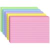 Index Cards 4x6, 200 Sheets, Ruled Color Flash Cards for Effective Studying and Note-Taking, Premium Note Cards, Essential School Supplies for College & Office, Home Organization & Study Supplies
